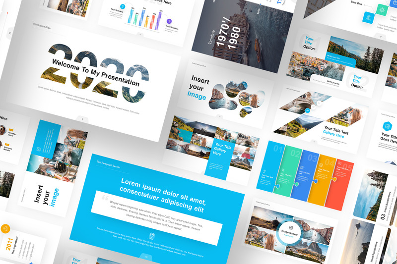 Modello PowerPoint Vectory Infografica Asset Pack - Caratteristiche Immagine 1