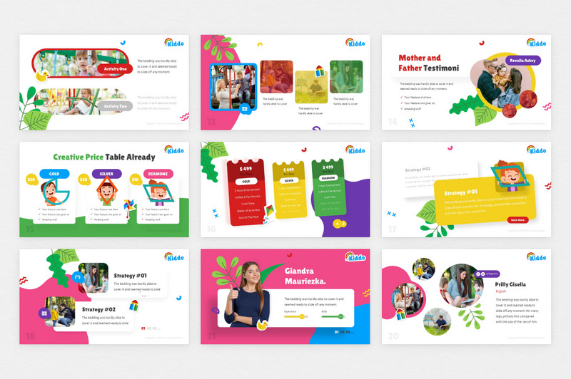 Kiddo Education - Keynote-Vorlage - Eigenschaften Bild 2