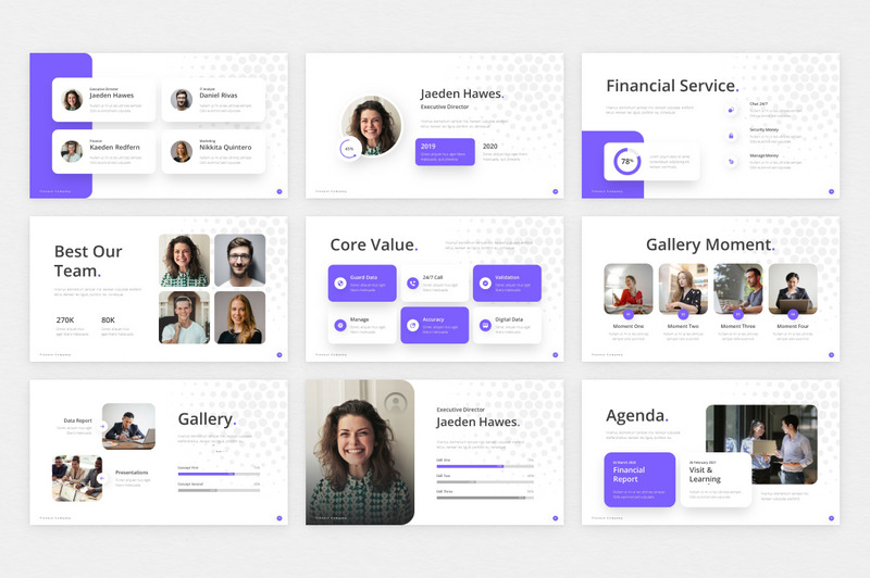 Finco Finance - Keynote-sjabloon - Features Image 2