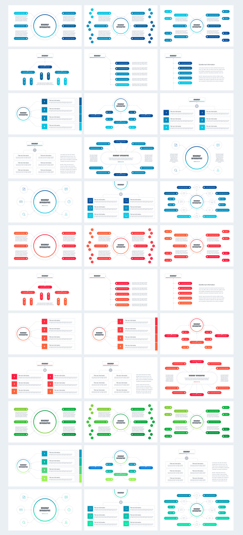 Mindmap Keynote Template - Features Image 1