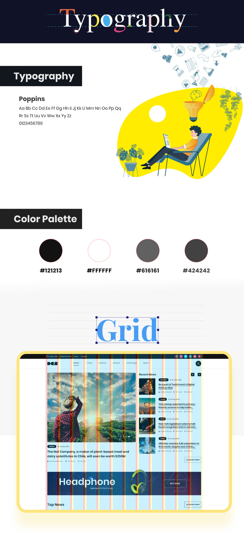 Dev Modern News Magazine Blog Website Mall - Features Image 2
