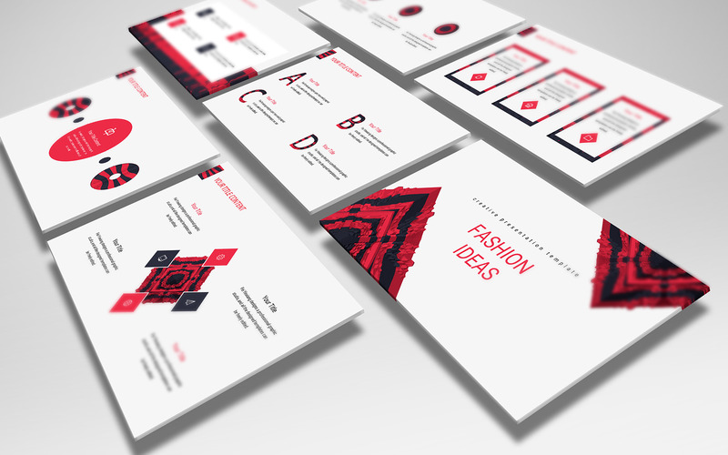 Fashion Creative PowerPoint Template - Features Image 1