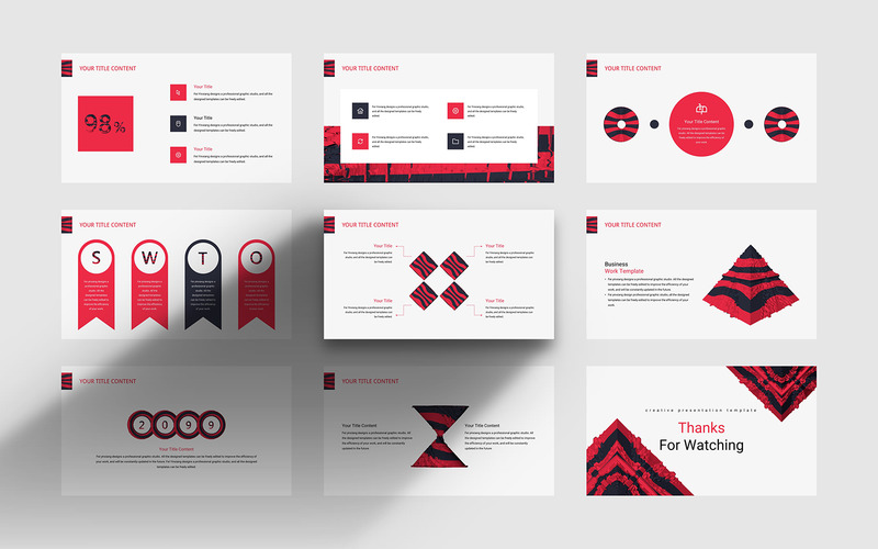 Fashion Creative PowerPoint Template - Features Image 3