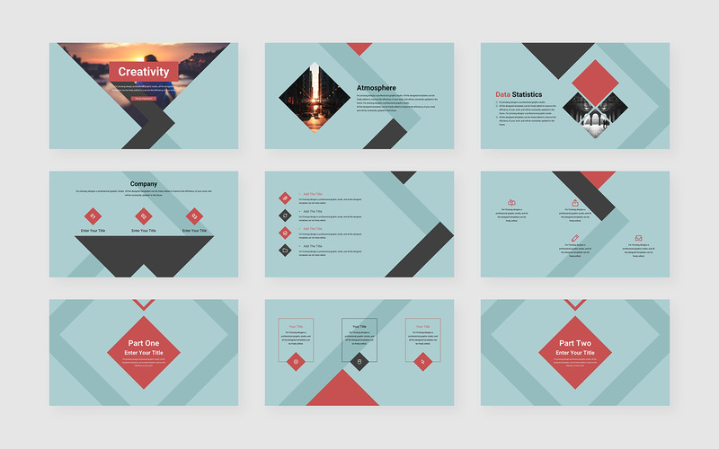 Creative Business PowerPoint Template - Features Image 2