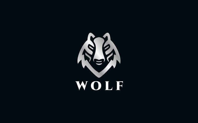 Wolf Head Logo Template - Features Image 1