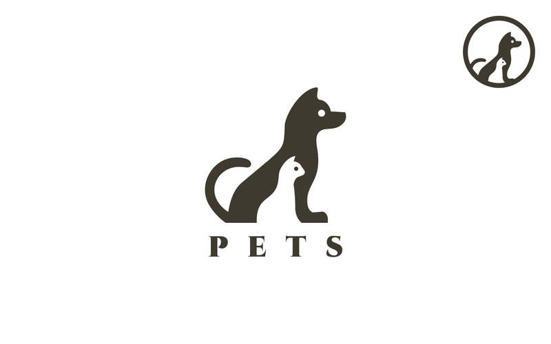 Modello di logo di animali domestici - Caratteristiche Immagine 1