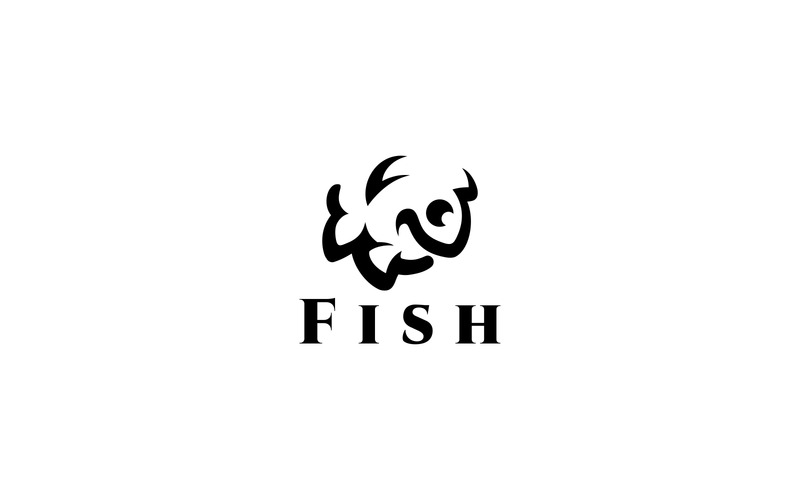 Happy Fish Logo Template - Features Image 1