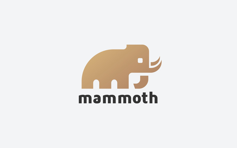 Modèle de logo mammouth - Caractéristiques de l’image 1