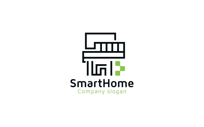 Hi Tech House Logo Template - Features Image 1
