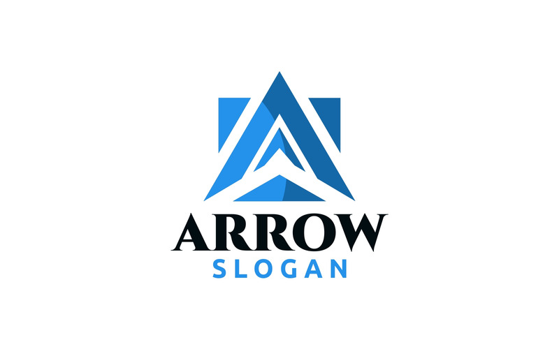 A Letter Arrow Logo Template - Features Image 1