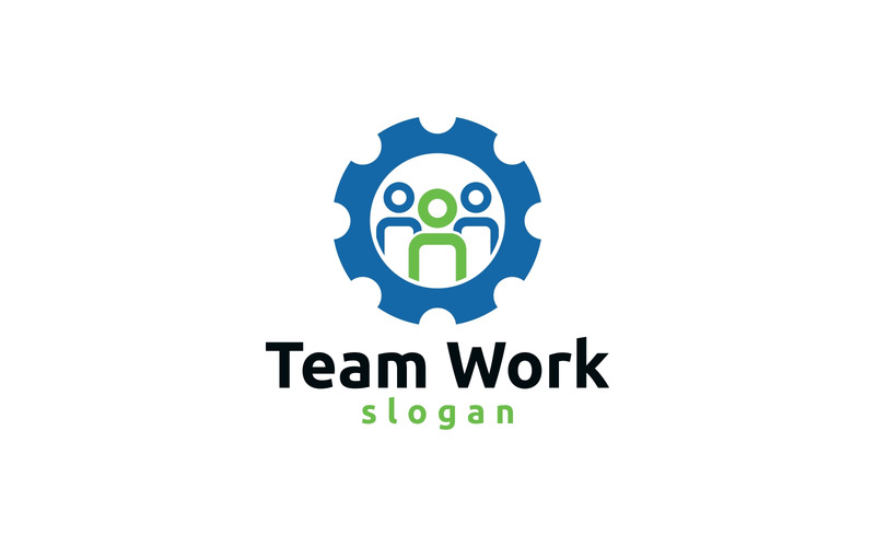 Team Work Logo Template - Features Image 1