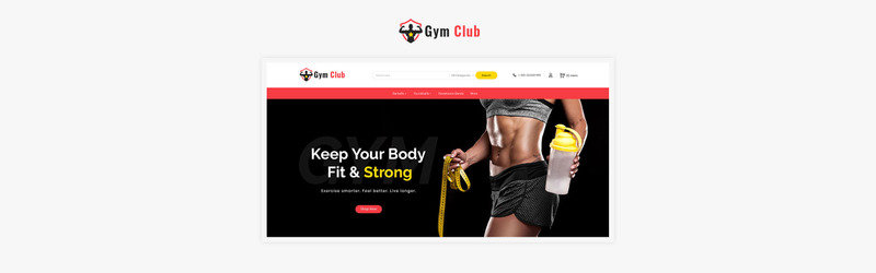PrestaShop Theme namens Gym Club #70290 - Bildeigenschaften 1
