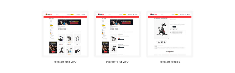 PrestaShop Theme namens Gym Club #70290 - Bildeigenschaften 2