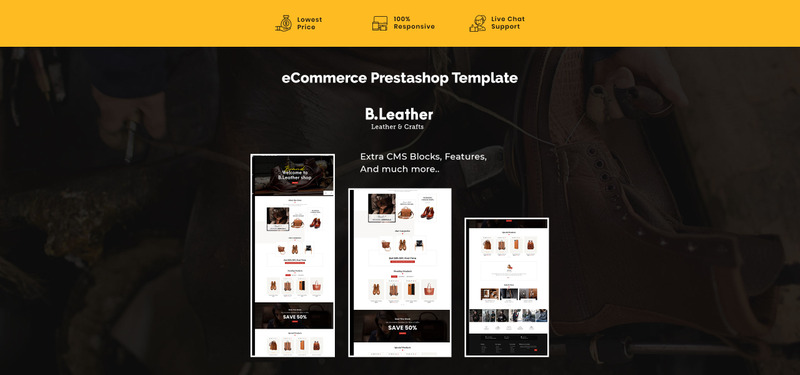 Be Smith - Leather & Crafts PrestaShop Theme - Features Image 1