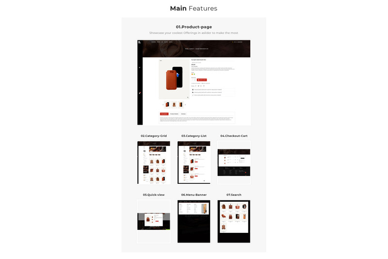 Be Smith - Leather & Crafts PrestaShop Theme - Features Image 3