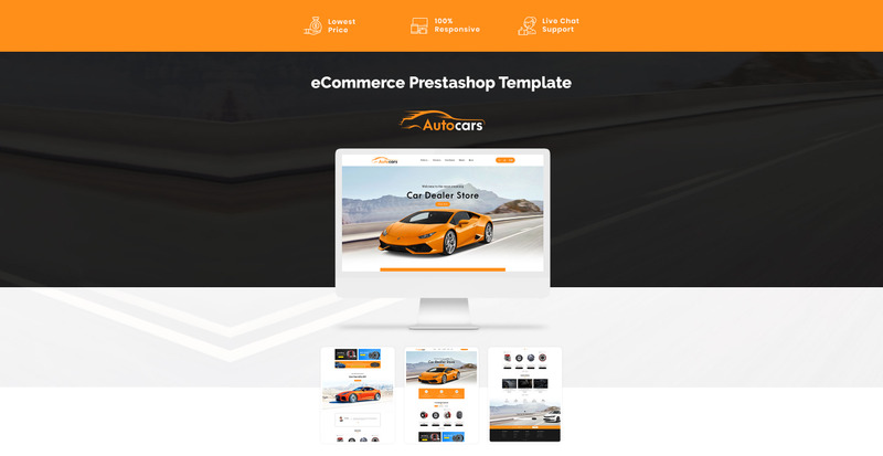 Tema De PrestaShop Auto Parts & Cars #79461 - Imagen de características 1