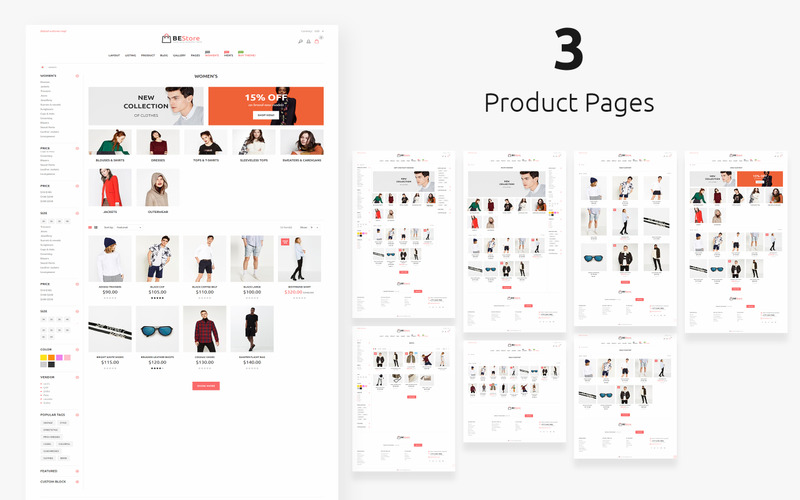BeStore - Premium Fashion Shopify Theme - Features Image 2