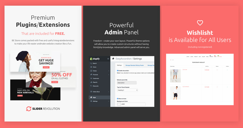 BeStore - Premium Fashion Shopify Theme - Features Image 4