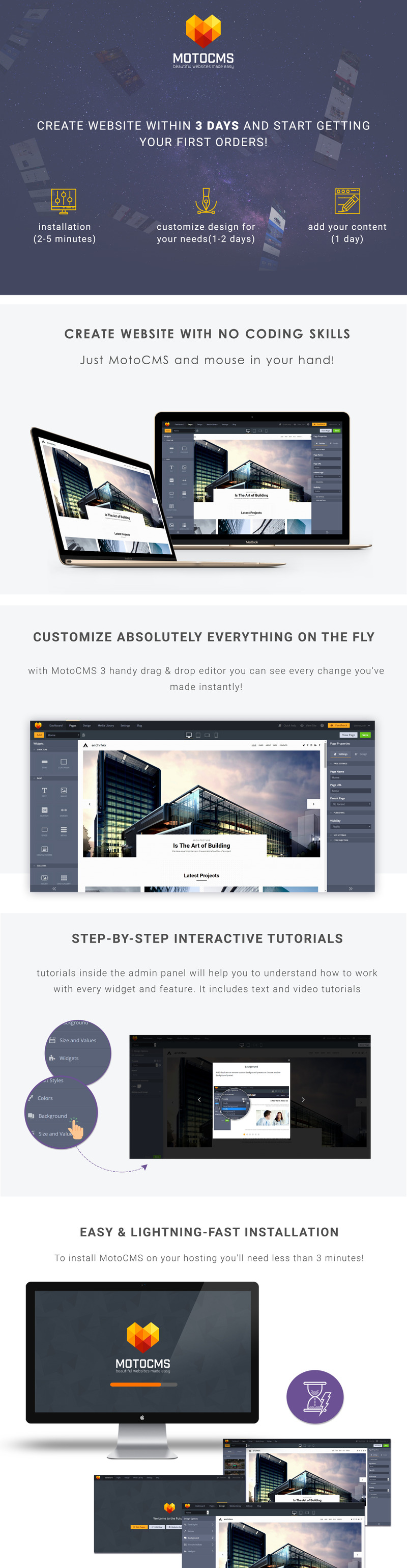 Local Architects Photo Gallery Template - Features Image 1