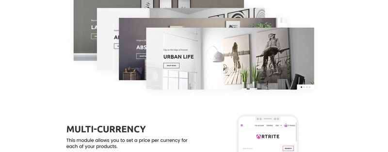 Artrite - Marvellous Art & Paintings Online Store Shopify Theme - Features Image 4