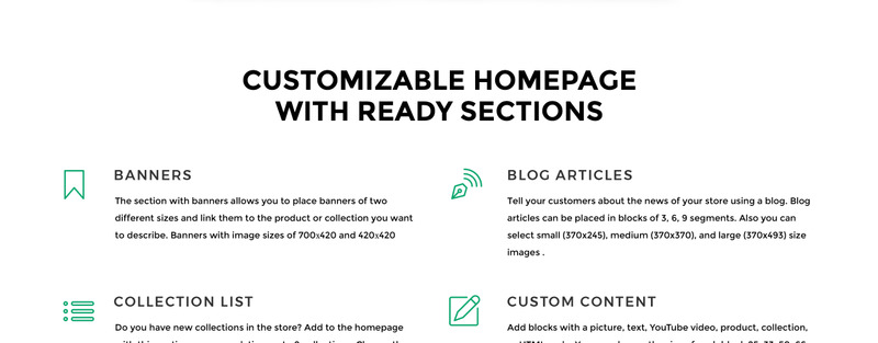 Dexitex - Convenient Grocery Online Store Shopify Theme - Features Image 6