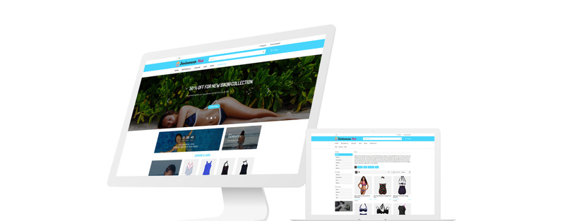 Swimwear Hut - Swimwear Store Shopify Theme - Features Image 1