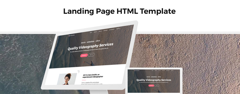 MomiStudio - Videography Services HTML5 Landing Page Template - Features Image 1
