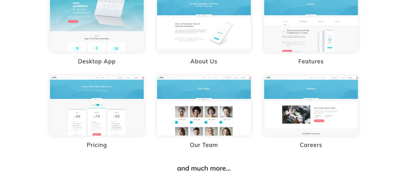 Alice - Application Multipurpose HTML5 Template Web №70682 - Features Image 3