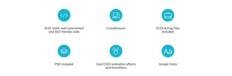 Alice - Application Multipurpose HTML5 Template Web №70682 - Features Image 5