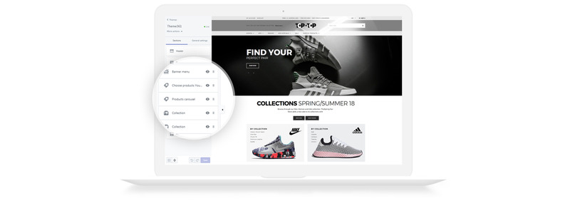 Top-Top - Gym Shoes Shopify Theme - Features Image 5