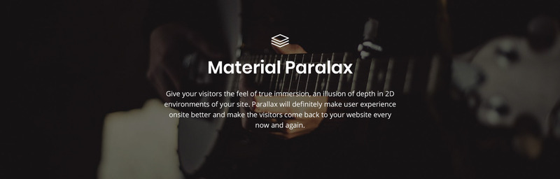 Guitar Band - Cool Music School HTML Landing Page Template - Features Image 6