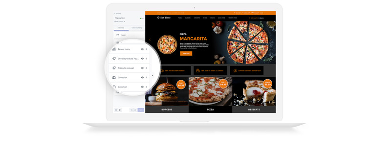 Eat Time - Food Delivery Store Shopify Theme - Features Image 5
