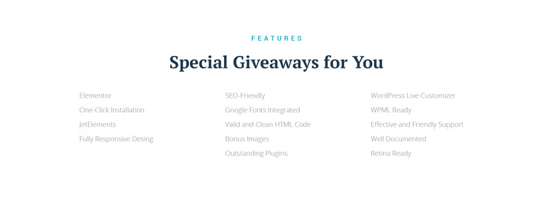 Careex - тема WordPress для семейного врача Elementor - Features Image 7