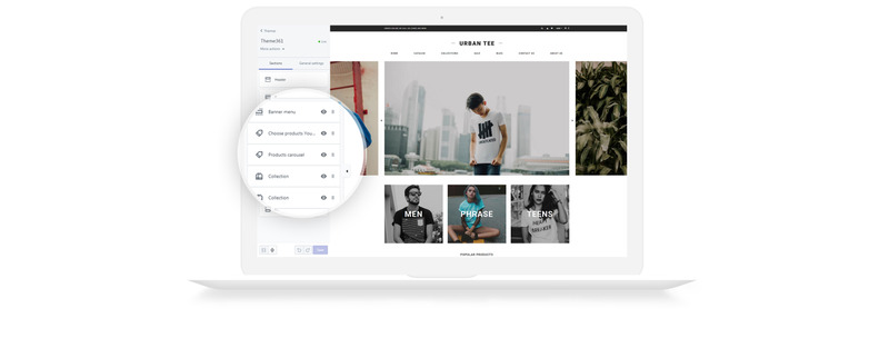 Urban Tee - T-Shirt Store Clean Shopify Theme - Features Image 5
