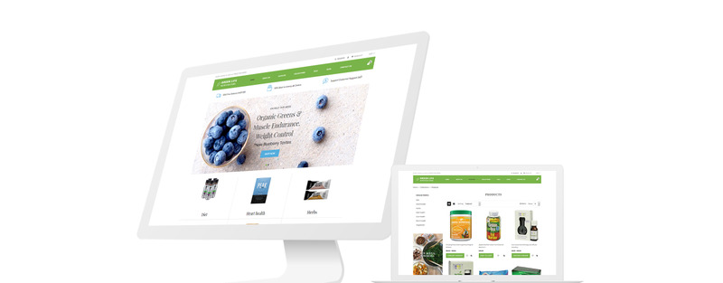 Green Life - Nutrition Responsive Simple Shopify Theme - Features Image 1