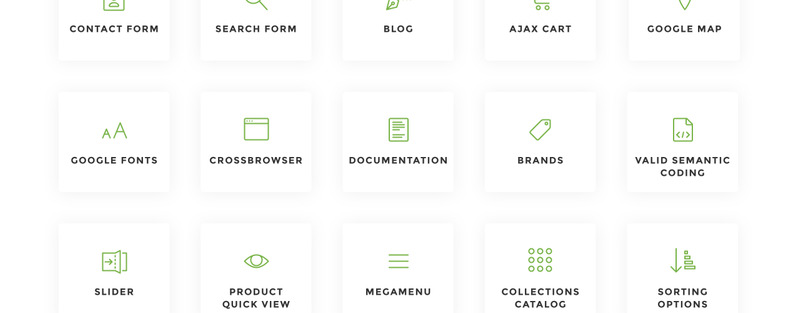 Green Life - Nutrition Responsive Simple Shopify Theme - Features Image 3