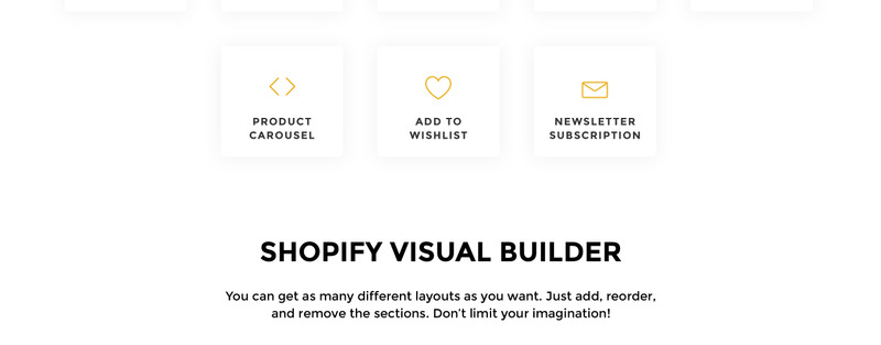 White Tee - Clothing Responsive Practical Shopify Teması - Features Image 3