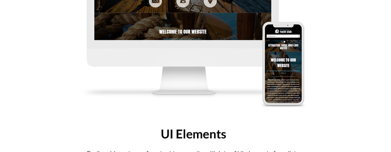 Yacht club - Yachting Multipage Modern Joomla Template - Features Image 2