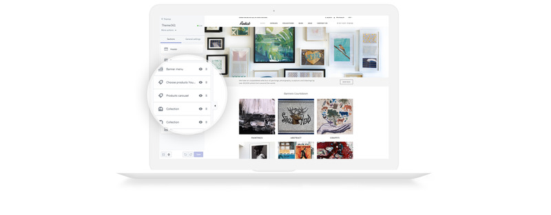 Artist - Art Gallery eCommerce Clean Shopify Theme - Features Image 5