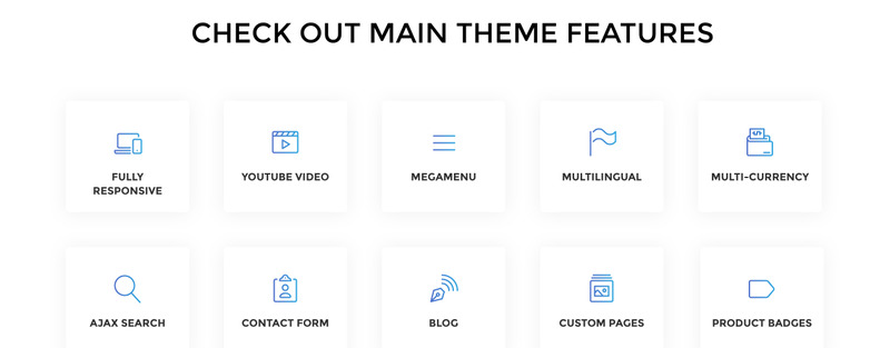 Glam - Fashion Store Creative OpenCart Template - Features Image 5