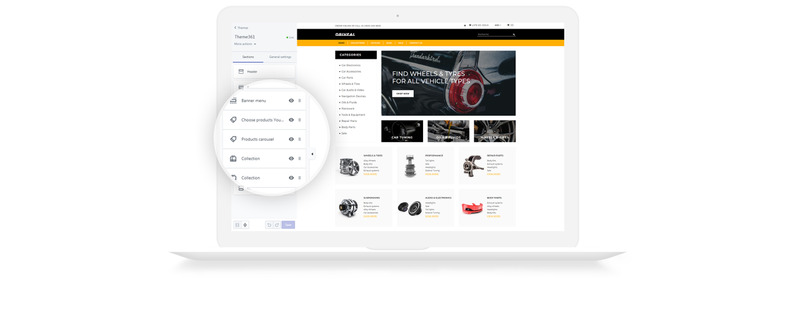 Driveal - Auto Parts Shop Clean Shopify Theme - Features Image 5