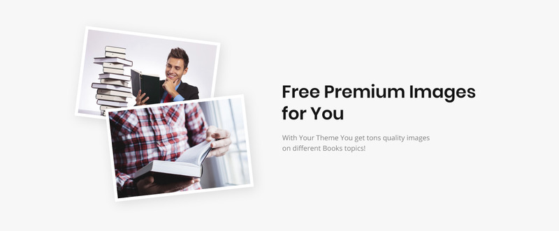 Lintense Book Store - Writer HTML Landing Page Template - Features Image 5