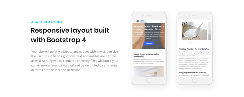 Lintense Bútortervezés - Belső tiszta HTML céloldal sablon - Features Image 8