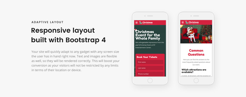 Lintense Christmas - Event Creative HTML Landing Page Template - Features Image 6
