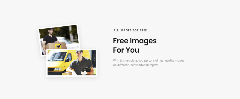 Transporte Lintense - Plantilla de página de destino de empresa de logística - Características Imagen 4