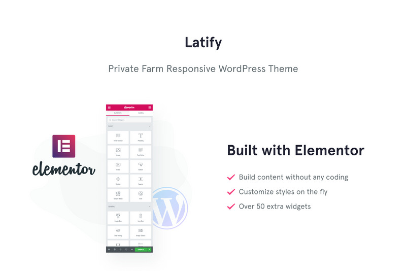 Latify - Private Farm Responsive thème WordPress adaptatif #63957 - Image 1