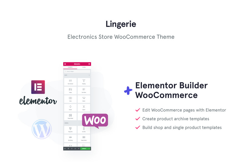 Feminine Lingerie WooCommerce Theme - Features Image 1
