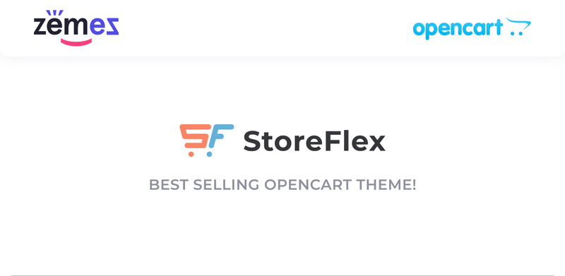 StoreFlex - Responsive Multipurpose OpenCart Template + RTL - Features Image 1