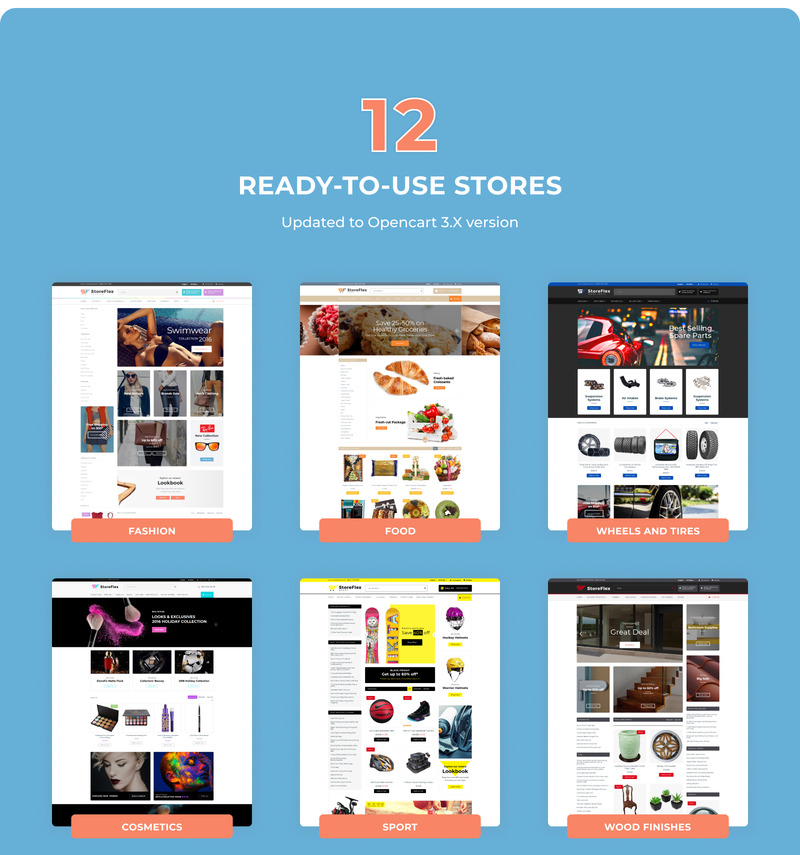 StoreFlex - Responsive Multipurpose OpenCart Template + RTL - Features Image 3