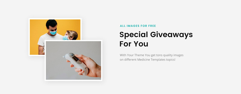 COViD-19 - Coronavirus Medical Website Template - Features Image 4